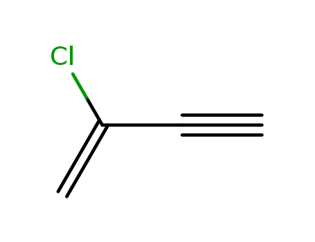 Molecular Structure of 17712-36-6 (2-Chloro-1-buten-3-yne)