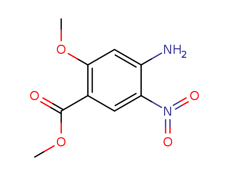 methyl 4-amino-5-nitro-o-anisate manufacture