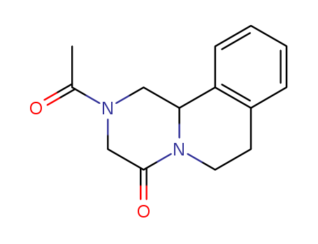 2-ACETYL-1,2,3,6,7,11b-HEXAHYDRO-4H-PYRAZINO-[2,1-a]-ISOQUINOLINE-4-ONE