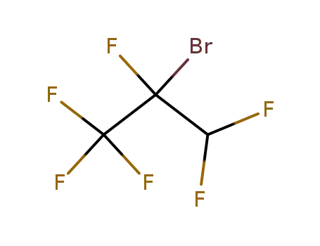 Molecular Structure of 2252-80-4 (2-bromo-1,1,1,2,3,3-hexafluoro-propane)