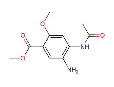 メチル 5-アミノ-4-アセトアミド-2-メトキシベンゾアート