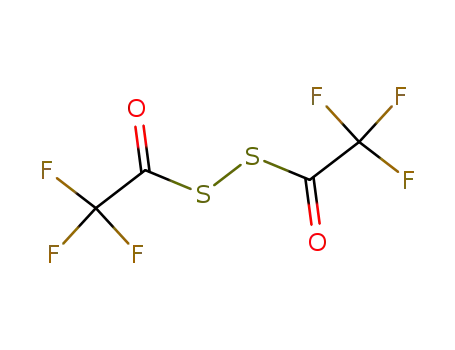Molecular Structure of 21690-87-9 (bis(trifluorothioacetyl) disulfide)