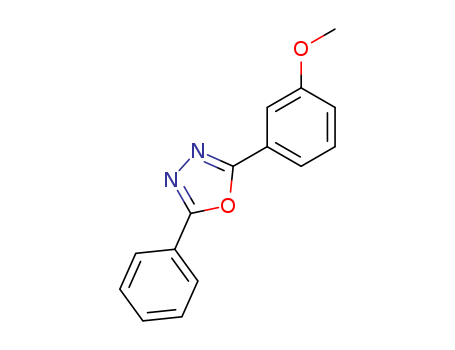 2-(3-Methoxyphenyl)-5-phenyl-1,3,4-oxadiazole