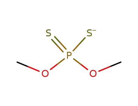 dithiophosphoric acid <i>O</i>,<i>O</i>'-dimethyl ester; deprotonated form
