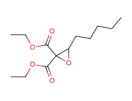3-pentyl-oxirane-2,2-dicarboxylic acid diethyl ester