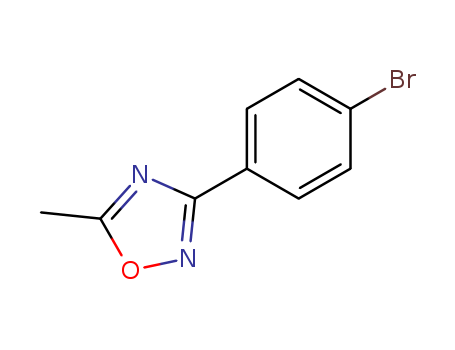 3-(4-Bromophenyl)-5-methyl-1,2,4-oxadiazole 118183-92-9