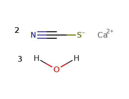 Thiocyanic acid,calcium salt, tetrahydrate (9CI)