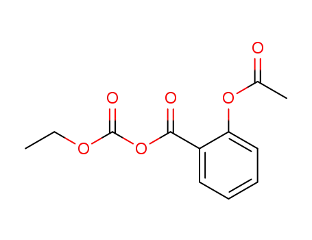 Molecular Structure of 36335-42-9 ((2-acetoxy-benzoyl)-carbonic acid ethyl ester)