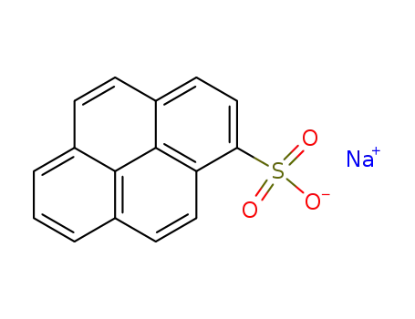 Molecular Structure of 59323-54-5 (PYRENE-1-SULFONIC ACID SODIUM SALT)