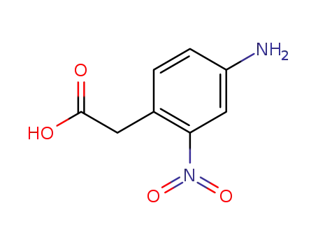 Molecular Structure of 116435-81-5 ((4-amino-2-nitrophenyl)acetic acid)
