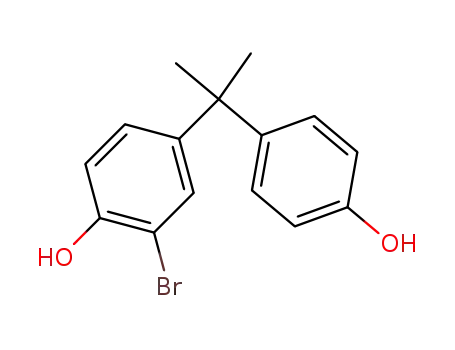 Molecular Structure of 6073-11-6 (3-Monobromobisphenol A)