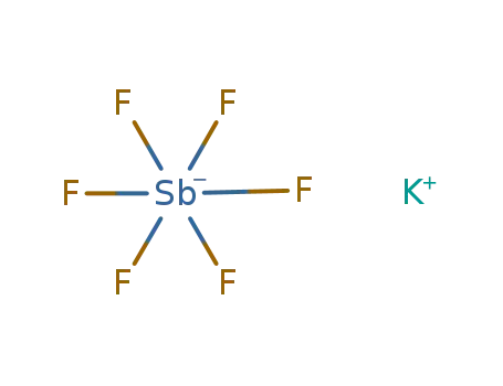 Molecular Structure of 16893-92-8 (POTASSIUM HEXAFLUOROANTIMONATE)