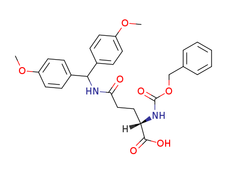 L-Glutamine,N-[bis(4-methoxyphenyl)methyl]-N2-[(phenylmethoxy)carbonyl]-