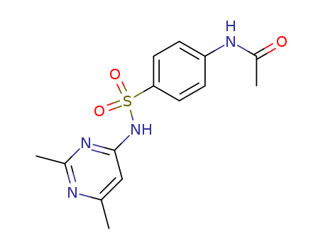 Acetamide,N-[4-[[(2,6-dimethyl-4-pyrimidinyl)amino]sulfonyl]phenyl]-