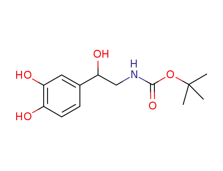 tert-butyl 2-(3,4-dihydroxyphenyl)-2-hydroxyethylcarbamate