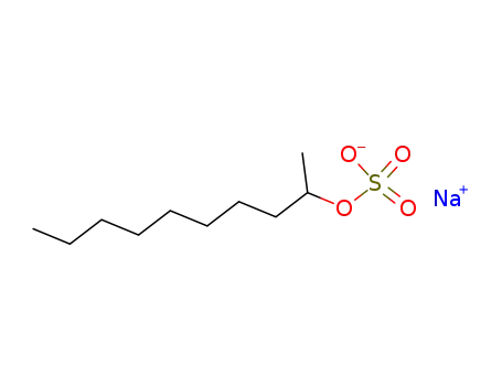 Molecular Structure of 32687-84-6 (sodium 1-methylnonyl sulphate)
