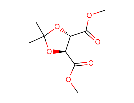 (+)-dimethyl-2,3-O-isopropylidene-D-tartrate, dimethyl (4S,5S)-(-)-2,2-dimethyl-1,3-dioxolane-4,5-dicarboxylate, (4S,5S)-dimethyl-2,2-dimethyl-1,3-dioxolane-4,5-dicarboxylate, dimethyl (4S,5S)-2,2-dim