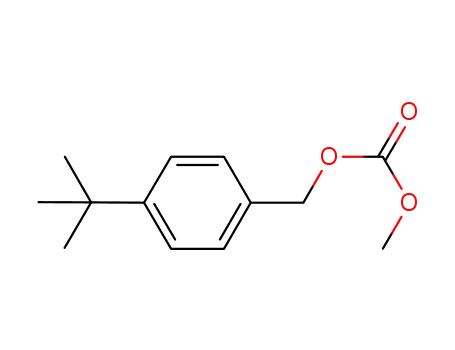 Molecular Structure of 1253037-41-0 (p-tert-butylbenzyl methyl carbonate)