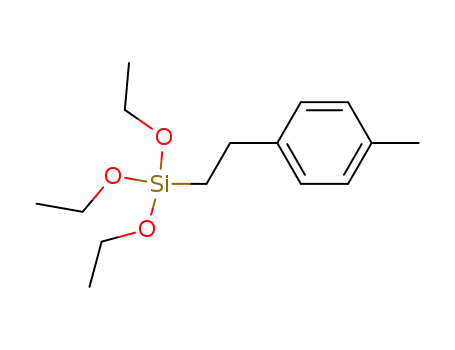 Molecular Structure of 128709-88-6 (1-triethoxysilyl-2-(4-methylphenyl)ethane)