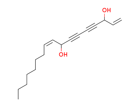 1,9-Heptadecadiene-4,6-diyne-3,8-diol, (3S,8S,9Z)-