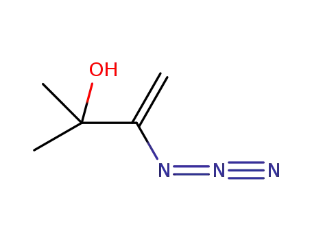 Molecular Structure of 1624363-23-0 (3-azido-2-methylbut-3-en-2-ol)