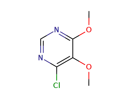 Molecular Structure of 5193-88-4 (4-chloro-5,6-dimethoxypyrimidine)