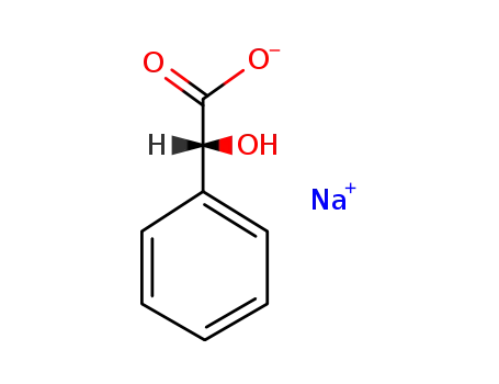 Molecular Structure of 54385-47-6 (D-Mandelic acid sodium salt)