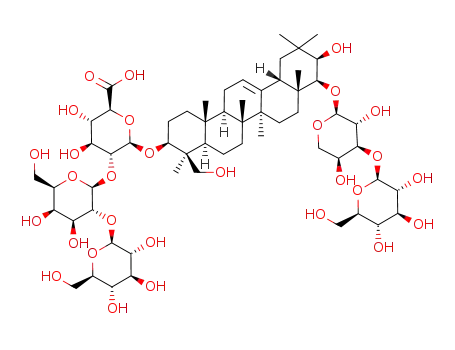 Molecular Structure of 78693-94-4 (SOYASAPONINA1)