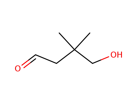 Molecular Structure of 122404-83-5 (2,2-dimethyl-3-hydroxypropionaldehyde)