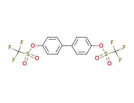 Molecular Structure of 112752-02-0 (4 4'-BIPHENOL BIS(TRIFLUOROMETHANE-)