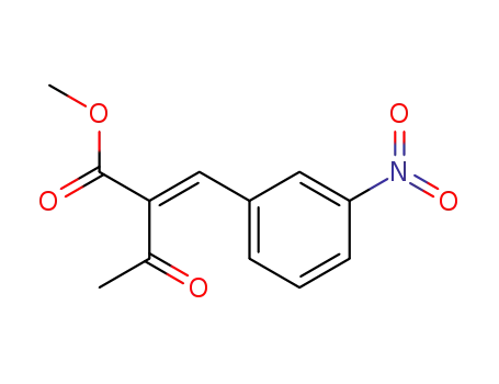 Butanoic acid, 2-[(3-nitrophenyl)methylene]-3-oxo-, methyl ester, (E)-