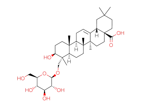 23-(β-D-Glucopyranosyloxy)-3β-hydroxy-5α-olean-12-en-28-oic acid