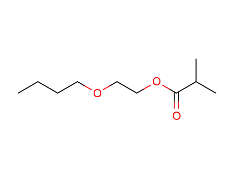 Molecular Structure of 94108-58-4 (2-Butoxyethyl isobutyrate)