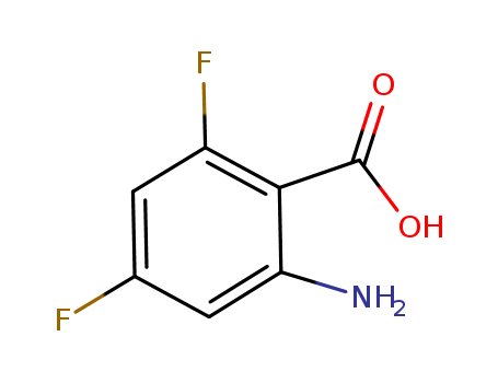 Benzoic acid, 2-amino-4,6-difluoro-