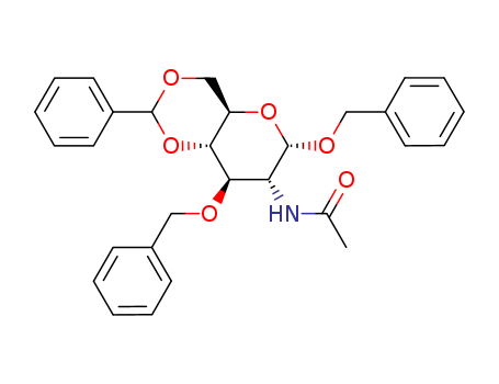 Benzyl2-acetamido-3-O-benzyl-4,6-O-benzylidene-2-deoxy-α-D-glucopyranoside