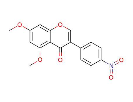 5,7-dimethoxy-3-(4-nitro-phenyl)-chromen-4-one
