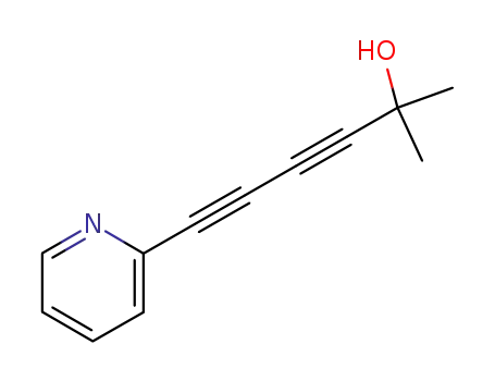 3,5-Hexadiyn-2-ol, 2-methyl-6-(2-pyridinyl)-