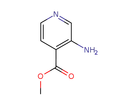 Molecular Structure of 55279-30-6 (3-AMINO-ISONICOTINIC ACID METHYL ESTER)