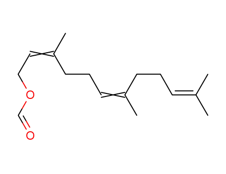 Molecular Structure of 85633-25-6 (farnesyl formiate)