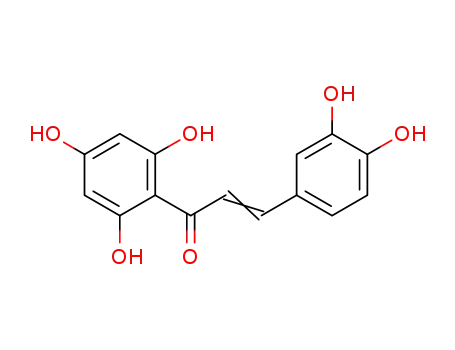 Molecular Structure of 73692-51-0 (2',4',6',3,4-PENTAHYDROXYCHALCONE)