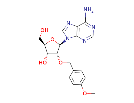 Adenosine,2'-O-[(4-methoxyphenyl)methyl]- (9CI) cas  80015-54-9