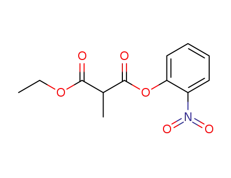 Molecular Structure of 24161-56-6 (ethyl 2-nitrophenyl methylmalonate)