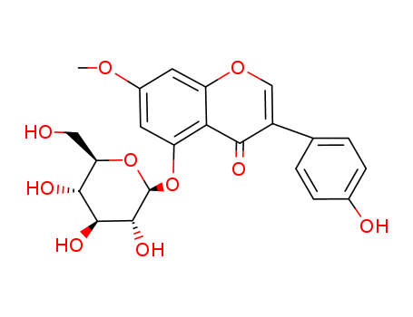 5,4'-DIHYDROXY-7-METHOXYISOFLAVONE-4'-O-GLUCOSIDE