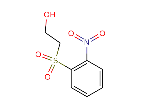 Molecular Structure of 21386-33-4 (2-[(2-nitrophenyl)sulfonyl]ethanol)
