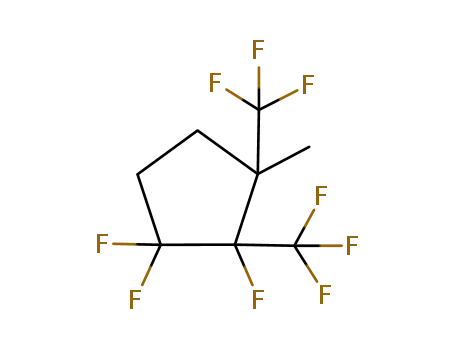 1,1,2-trifluoro-2,3-bis(trifluoromethyl)-3-methylcyclopentane