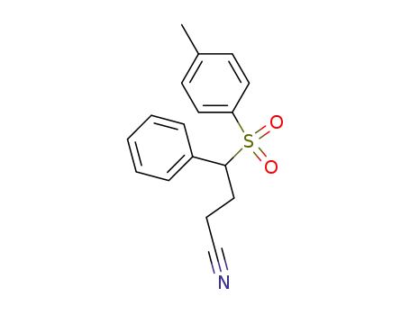 Molecular Structure of 77853-45-3 (4-Phenyl-4-(toluene-4-sulfonyl)-butyronitrile)