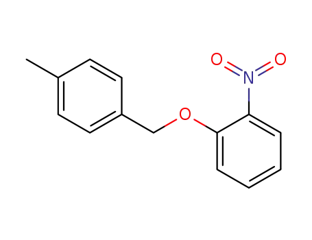 Molecular Structure of 93099-43-5 (Benzene, 1-[(4-methylphenyl)methoxy]-2-nitro-)