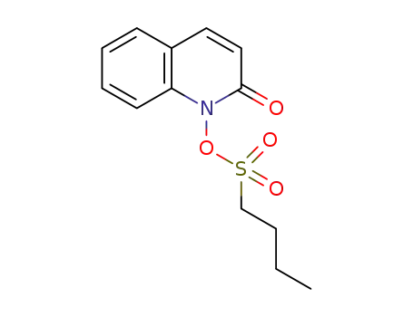 Molecular Structure of 1404369-06-7 (1-(butane-1-ylsulfonoyloxy)-2(1H)-quinolone)