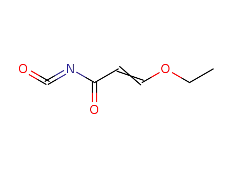 Molecular Structure of 928778-13-6 (3-Ethoxy-2-propenoyl isocyanate)