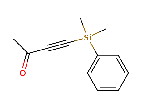 3-Butyn-2-one,4-(dimethylphenylsilyl)-